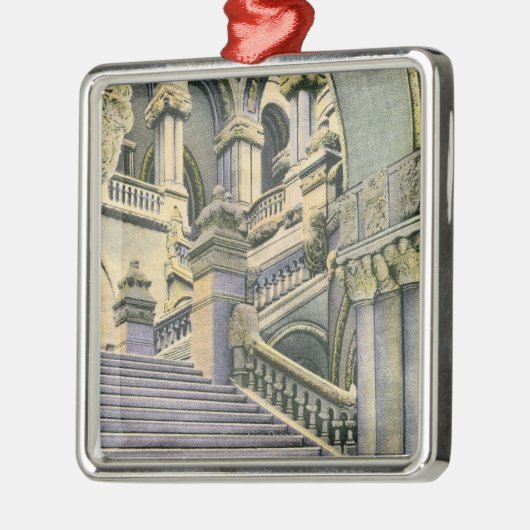 Uitzicht van de Grote Staircase Metalen Ornament (Links)