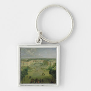 Uitzicht van de Grote Trianon, 1722 Sleutelhanger