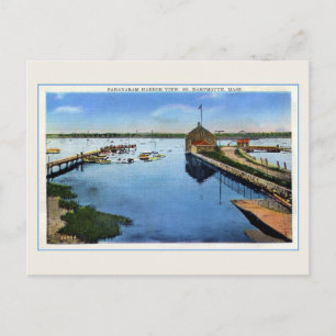  uitzicht van de haven van Padanaram Zuid-Dartmout Briefkaart