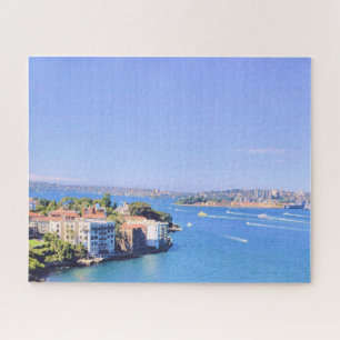 Uitzicht van de haven van Sydney Legpuzzel
