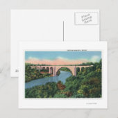 Uitzicht van de Herdenkingsbrug voor veteranen Briefkaart (Voorkant / Achterkant)