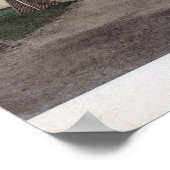 Uitzicht van de hoofdgateway naar Idora ParkOaklan Poster (Hoek)