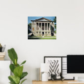 Uitzicht van de hoofdgevel, ingebouwd in 1559-60 poster (Thuiskantoor)