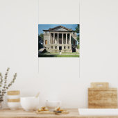 Uitzicht van de hoofdgevel, ingebouwd in 1559-60 poster (Keuken)