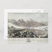 Uitzicht van de hoofdstad en de vesting van Salzbu Briefkaart (Voorkant / Achterkant)