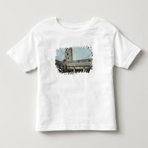 Uitzicht van de houder kinder shirts
