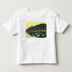 Uitzicht van de Indische stad Sitka, AK Kinder Shirts