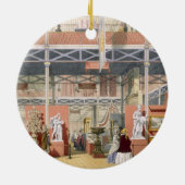 Uitzicht van de Italiaanse afdeling van de Grote t Keramisch Ornament (Achterkant)