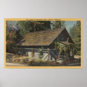 Uitzicht van de James W. Marshall Cabin Poster (Voorkant)