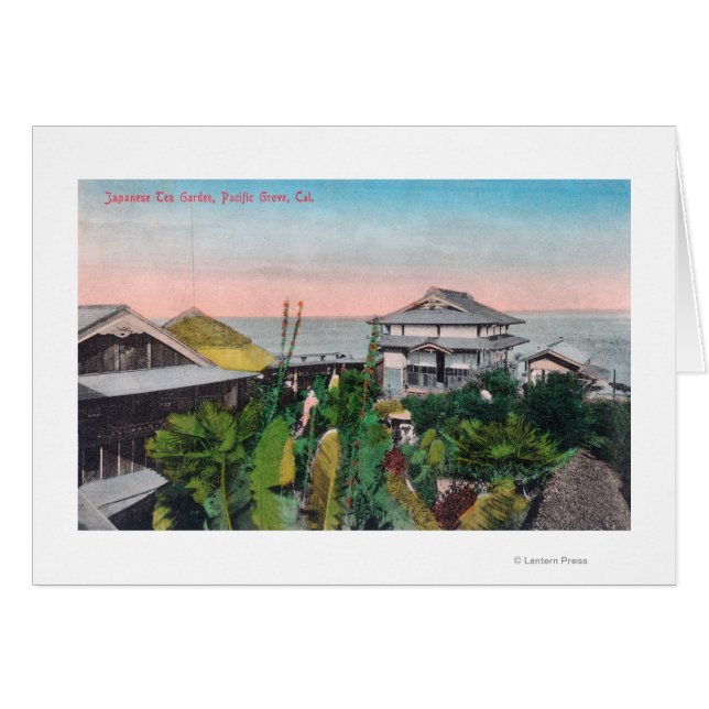 Uitzicht van de Japanse Tea Garden (Voorkant Horizontaal)