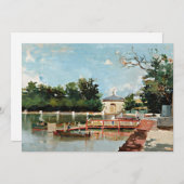 Uitzicht van de Jetty | Joaquín Sorolla (Voorkant / Achterkant)