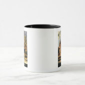 Uitzicht van de kathedraal van Lichfield Mok (Midden)