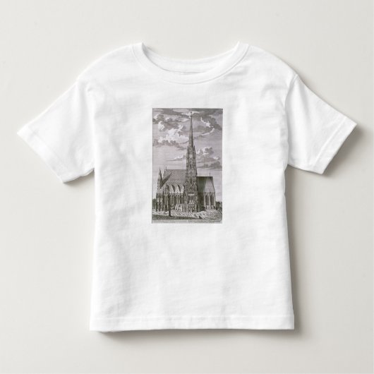 Uitzicht van de kathedraal van St. Stephan Kinder Shirts (Voorkant)