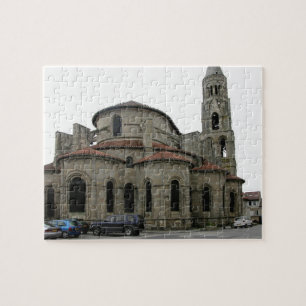 Uitzicht van de kerk (foto) legpuzzel