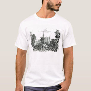 Uitzicht van de Kiosk in Rembouillet, uit 'Jardins T-shirt