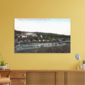 Uitzicht van de Knowles Granite Quarry Canvas Afdruk (Insitu (Woonkamer))