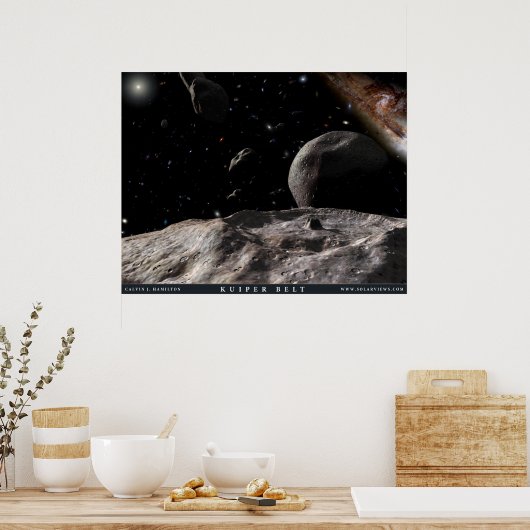 Uitzicht van de Kuipergordel Poster (Keuken)
