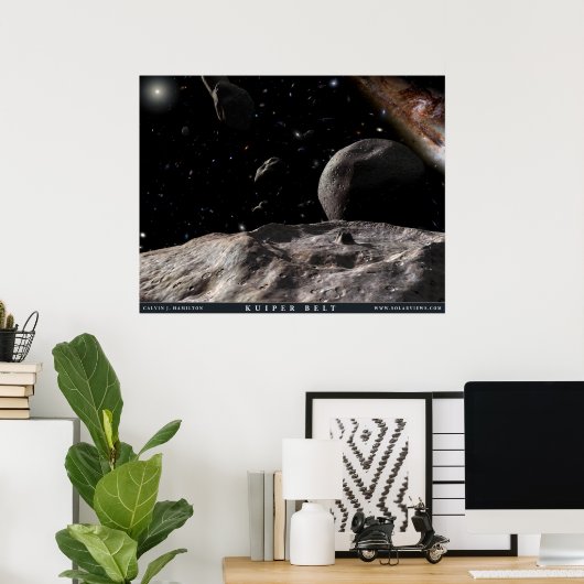 Uitzicht van de Kuipergordel Poster (Thuiskantoor)
