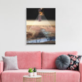 Uitzicht van de kunstenaar op Odyssey Canvas Afdruk (Insitu (Woonkamer))