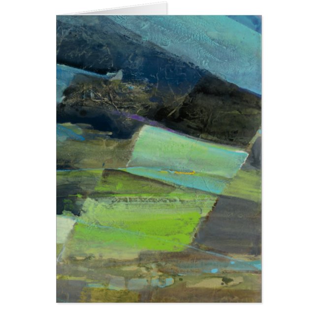 Uitzicht van de kust II | Abstract afdrukken 2 (Voorkant)