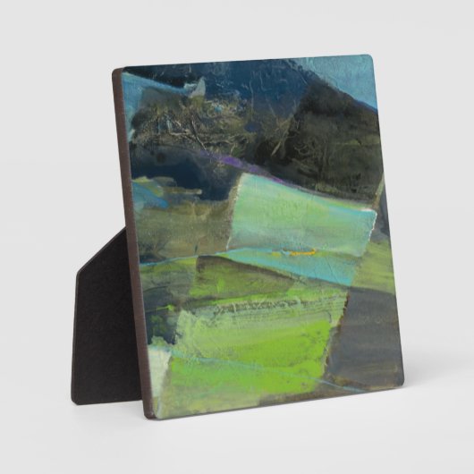 Uitzicht van de kust II | Abstracte afdrukken Fotoplaat (Voorkant)