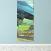 Uitzicht van de Kust II | Abstracte print 7 (Insitu (Houten vloer))