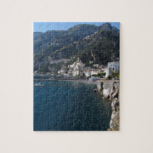 Uitzicht van de kust van Amalfi Legpuzzel (Verticaal)
