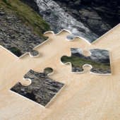 Uitzicht van de kust van Cornish Legpuzzel (Zijkant)