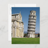 Uitzicht van de Leaning Tower Briefkaart (Voorkant / Achterkant)