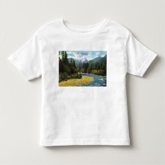 Uitzicht van de Lion en de Capilano Kinder Shirts (Voorkant)