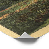 Uitzicht van de lucht van Point Loma Poster (Hoek)