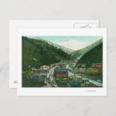 Uitzicht van de luchthaven CityGem, ID Briefkaart (Voorkant / Achterkant)