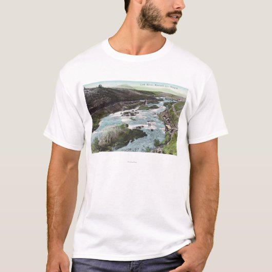 Uitzicht van de luchthaven van Link RiverKlamath C T-shirt (Voorkant)