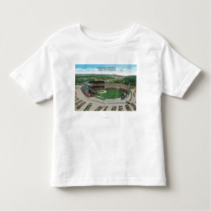 Uitzicht van de luchthaven van New Milwaukee Count Kinder Shirts