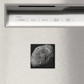 Uitzicht van de maan Hyperion van Saturnus met val Magneet (Insitu (Vaatwasser))