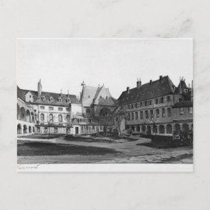 Uitzicht van de Maternite Port-Royal de koolstofho Briefkaart
