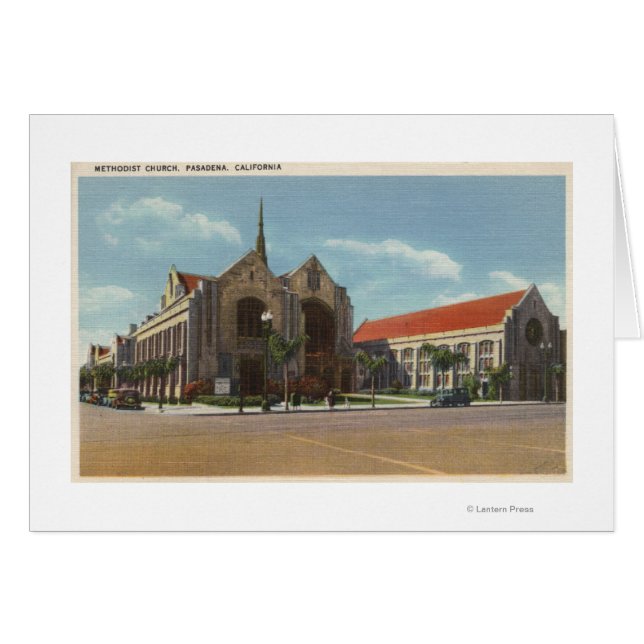 Uitzicht van de Methodistische Kerk (Voorkant Horizontaal)