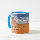 Uitzicht van de Mittens, Monument Valley Mok (Voorkant links)