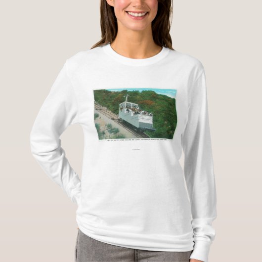 Uitzicht van de Mt. Lowe Inline Cable Car T-shirt (Voorkant)