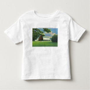 Uitzicht van de Muziek Tanglewood Shed and Grounds Kinder Shirts
