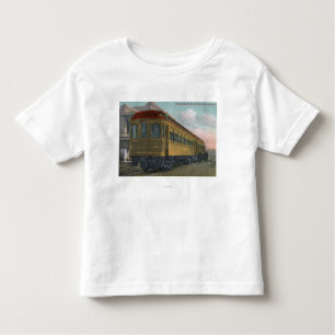 Uitzicht van de Noord-elektrische trein Kinder Shirts