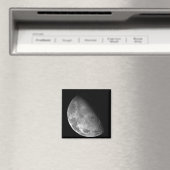 Uitzicht van de noordpool van de maan magneet (Insitu (Vaatwasser))