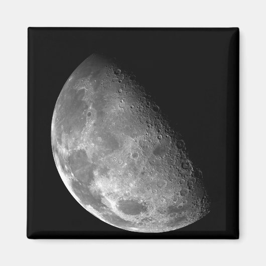 Uitzicht van de noordpool van de maan magneet (Voorkant)