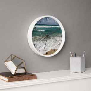Uitzicht van de Ocean Wall Clock