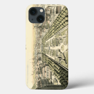 Uitzicht van de officiële tuin van Eric Dahlbergh iPhone 13 Hoesje