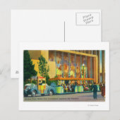 Uitzicht van de olifantentrein briefkaart (Voorkant / Achterkant)