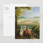 Uitzicht van de Orangerie te Versailles na 1697 Briefkaart (Voorkant / Achterkant)