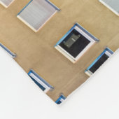 Uitzicht van de oude stad Nuremberg 's nachts Fleece Deken (Hoek)