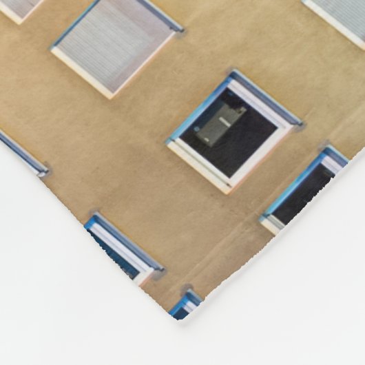 Uitzicht van de oude stad Nuremberg 's nachts Fleece Deken (Hoek)