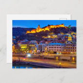 Uitzicht van de oude Tbilisi Briefkaart (Voorkant / Achterkant)